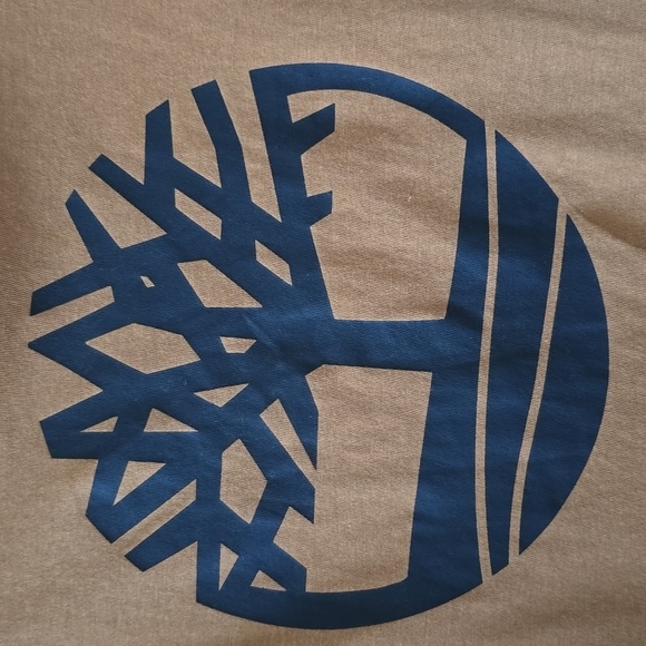 TIMBERLAND BRAND BOYS BROWN SIGNATURE LONG SLEEVE TEE SIZE XL 18/20 - Picture 3 of 14